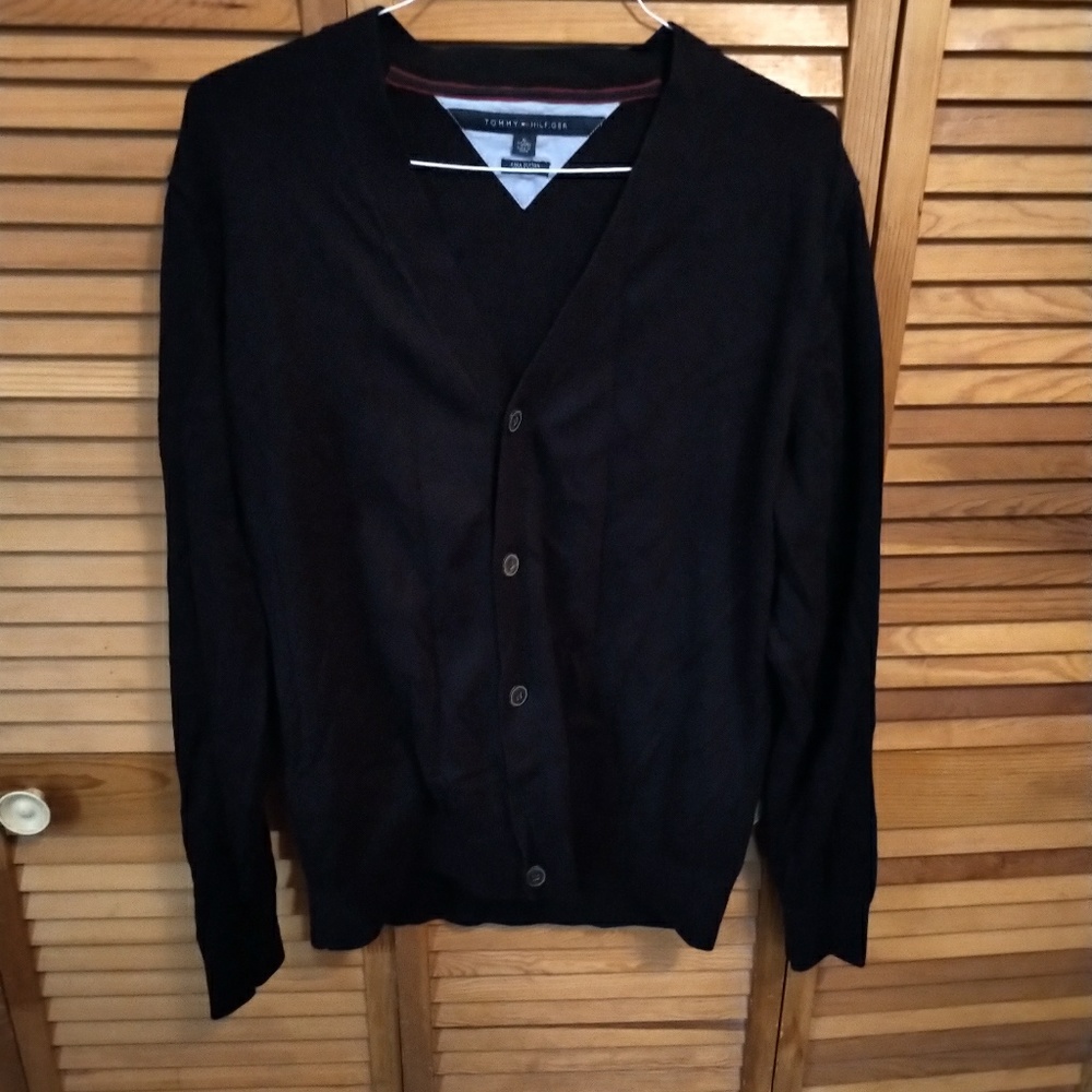 Tommy Hilfiger Button Up Sweater